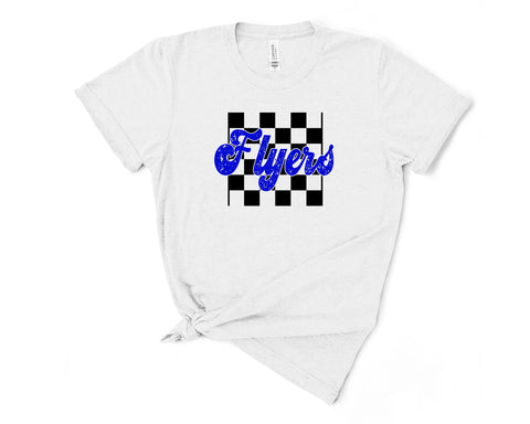 SF- Flyers Checkered Shirt - Youth and Adult