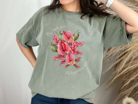 Floral Event Tee